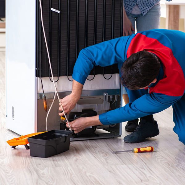 how long does it usually take to repair a refrigerator in Hebron Indiana